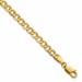 10k 4.3mm Semi-Solid Curb Link Chain