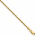10k 2.0mm Semi-solid D/C Rope Chain