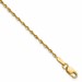 10k 1.5mm Ultra D/C Lightweight Rope Chain