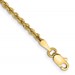 10k 2.25mm Solid Rope Chain