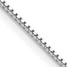 10k WG .95mm Box Chain