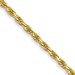 10k 1.3mm D/C Machine Made Rope Chain