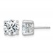 Plat 5ct Cert Lab Grown Diamond VS+ F+ Round Comp Stud Earrings