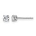 10kw 1/3ct Lab Grown Diamond VS/SI+ G+ Round Complete Stud Earrings