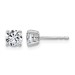 10kw 1ct Lab Grown Diamond VS+ F+ Round Complete Stud Earrings