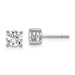 10kw 1ct Cert Lab Grown Diamond VS/SI+ G+ Round Complete Stud Earrings