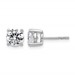 10kw 2ct Lab Grown Diamond VS/SI+ G+ Round Complete Stud Earrings