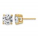 10ky 4ct Lab Grown Diamond VS/SI+ G+ Round Complete Stud Earrings