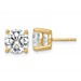 10ky 6ct Cert Lab Grown Diamond VS/SI+ G+ Round Complete Stud Earrings