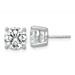 10kw 6ct Cert Lab Grown Diamond VS/SI+ G+ Round Complete Stud Earrings