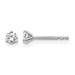 14kw 1/5ct Lab Grown Diamond VS/SI+ G+ Round Comp Stud Earrings