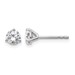 14kw 5/8ct Lab Grown Diamond VS+ F+ Round Complete Stud Earrings