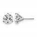14kw 5ct Cert Lab Grown Diamond VS/SI+ G+ Round Complete Stud Earrings