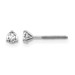 14kw 1/5ct Lab Grown Dia VS/SI+ G+ Round Comp Screwback Stud Earrings