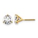 14ky 1 1/2ct Cert Lab Grown Dia. VS/SI+ G+ Round Comp Stud Earrings