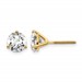 18k 6ct Lab Grown Diamond VS+ F+ Round Comp Screwback Stud Earrings