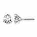 Platinum 6ct Lab Grown Diamond VS+ F+ Comp Screwback Stud Earrings