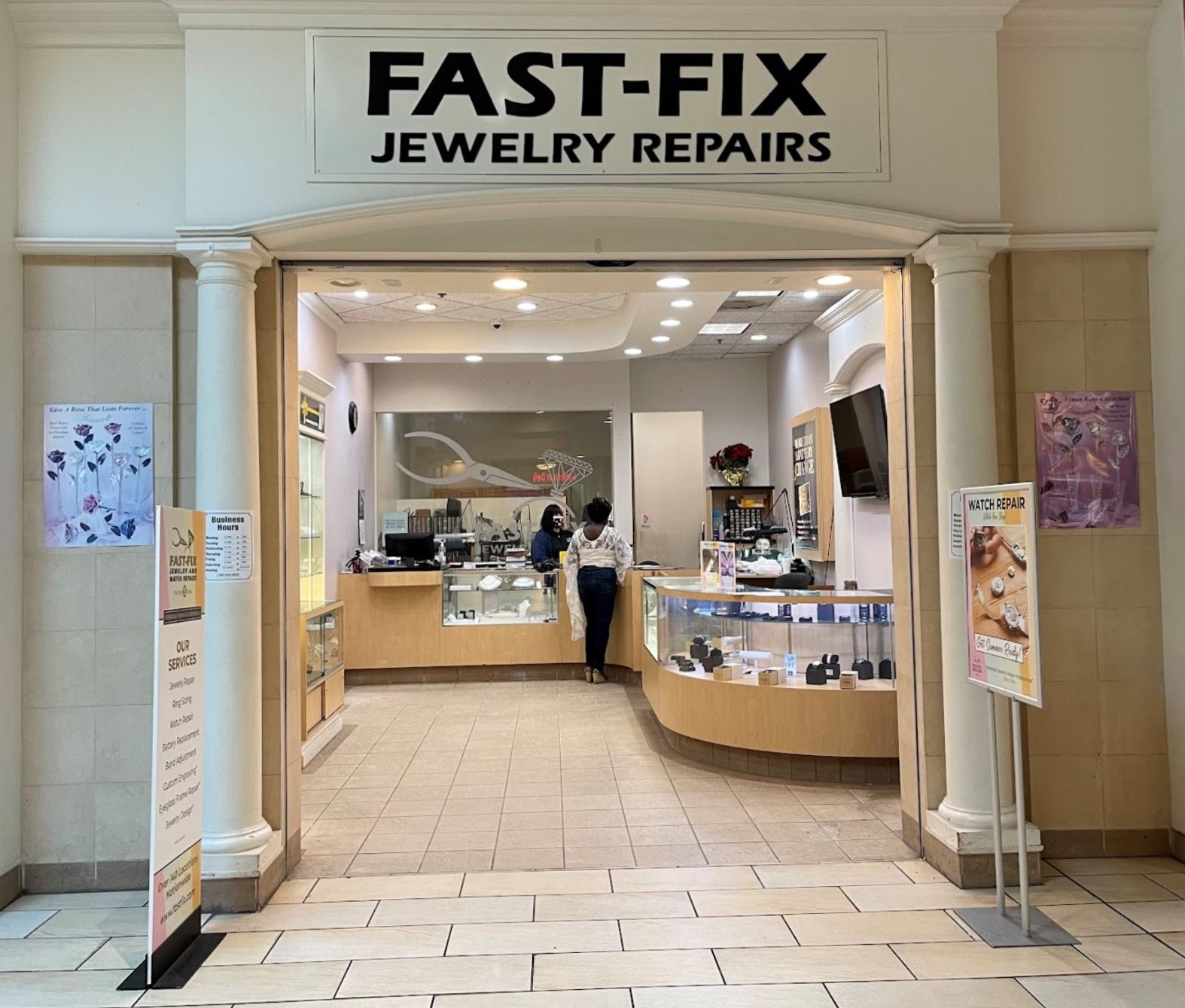 Watch repair shop cheap near me open now